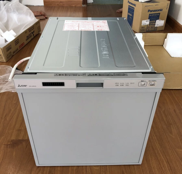 Máy rửa chén âm tủ MITSUBISHI EW-45R2S có thể thay mặt cánh - Ảnh 2