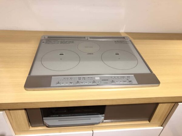 Bếp từ Hitachi HT-M60S size 60cm, 3 bếp 1 lò nướng - Ảnh 3