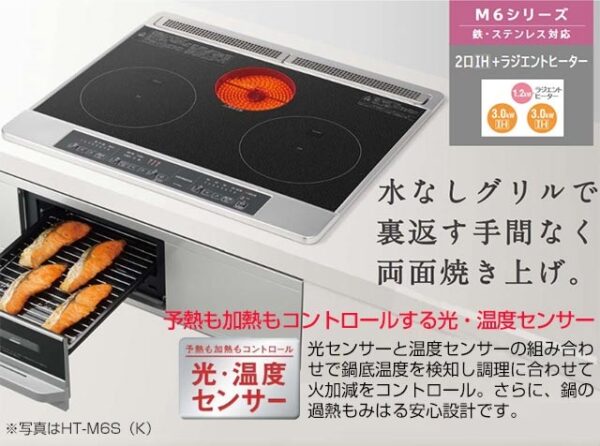 Tổng quan bếp từ Hitachi HT-M6S