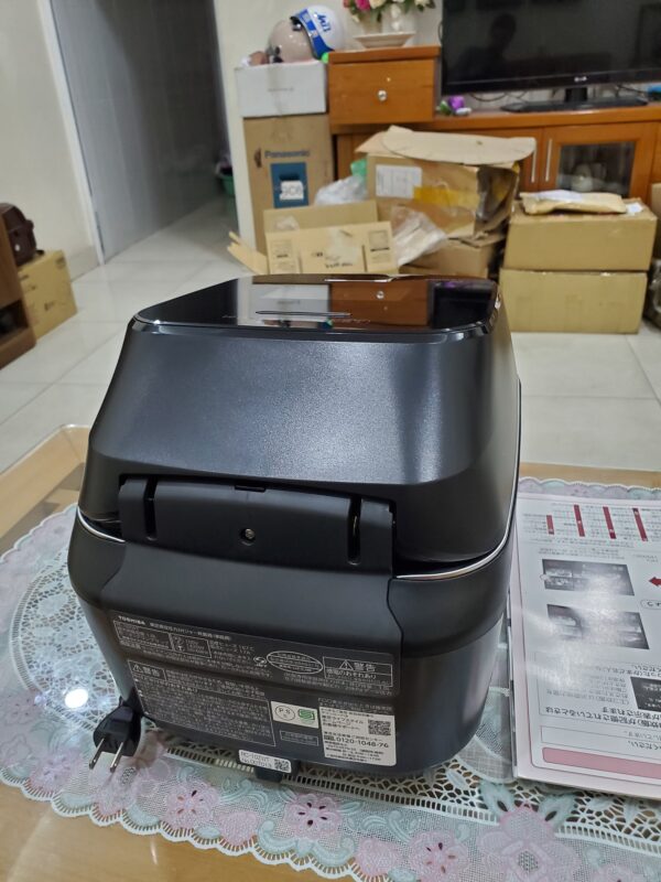 Nồi cơm điện Toshiba RC-10ZWT (1L) xoong 7mm, cao cấp nhất - Ảnh 5