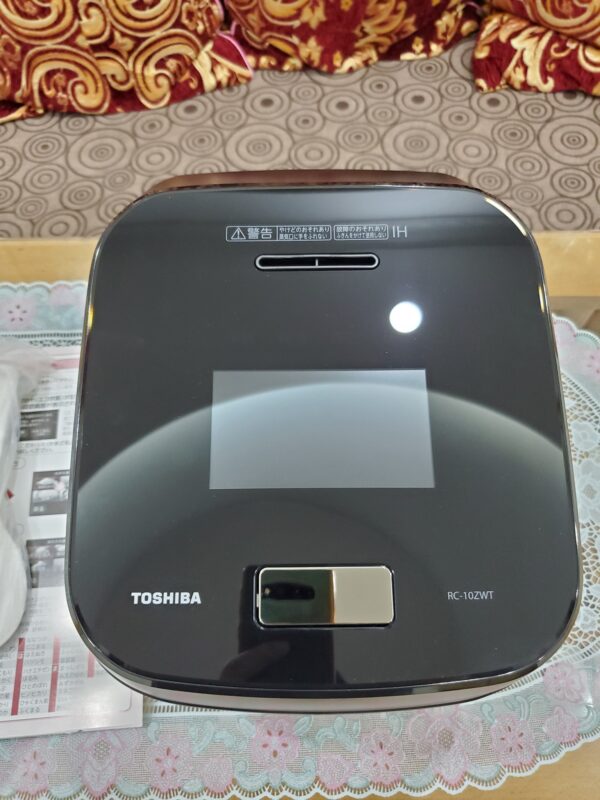 Nồi cơm điện Toshiba RC-10ZWT (1L) xoong 7mm, cao cấp nhất - Ảnh 2