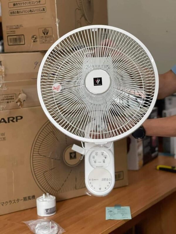 Quạt treo tường SHARP PJ-N3AK phát ion và điều khiển từ xa - Ảnh 2