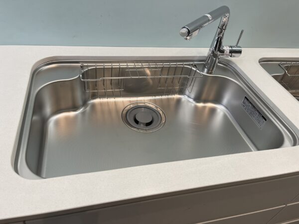 Chậu rửa bát 1 hố Shigeru JSL-K 3F FS hai ray trượt - Ảnh 3