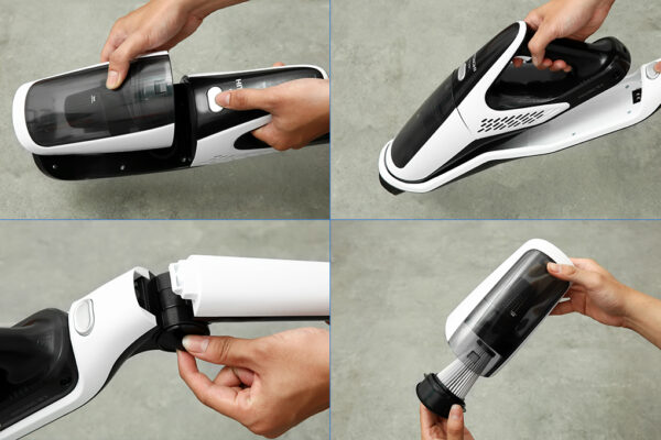 Hút bụi cầm tay Hitachi PV-BH900K không dây, sử dụng trong 60p liên tục - Ảnh 4