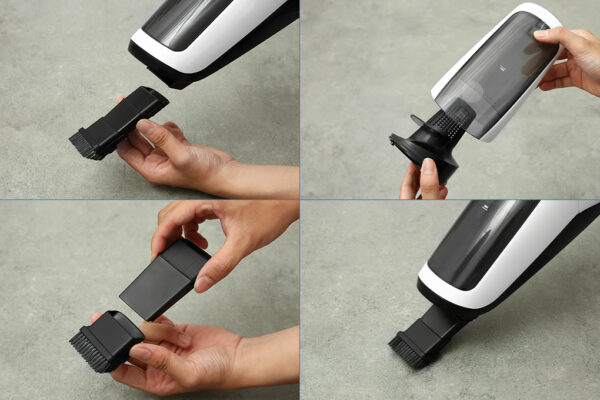 Hút bụi cầm tay Hitachi PV-BH900K không dây, sử dụng trong 60p liên tục - Ảnh 3