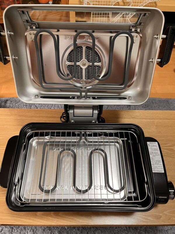 Lò nướng cá Zojirushi EF-VG40 nguyên con thơm ngon - Ảnh 5