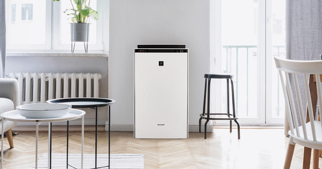 may-loc-khong-khi-KI-RX70-1 Máy lọc không khí Sharp KI-RX70