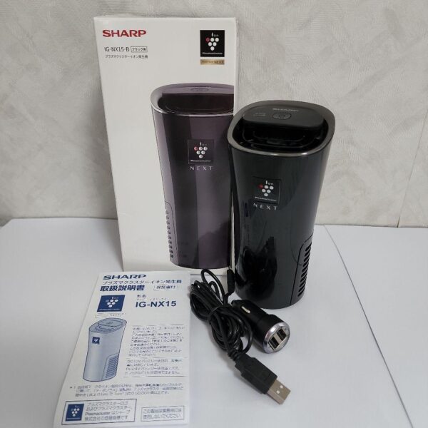 Máy lọc không khí ô tô Sharp IG-NX15 tích hợp 2 cổng USB - Ảnh 2