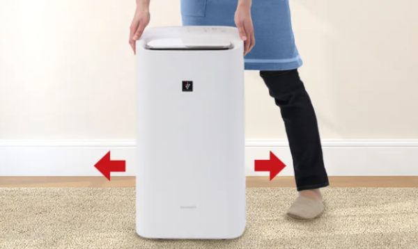 Máy lọc không khí Sharp KI-RD50 hút ẩm và lọc khí có sấy khô quần áo - Ảnh 2