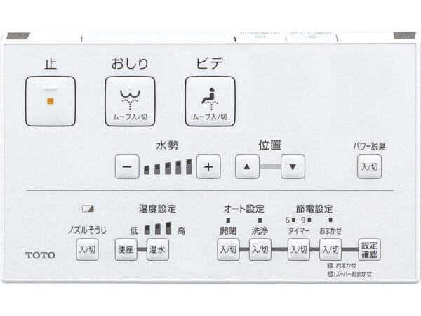Nắp bồn cầu điện tử Toto TCF8GS34 sưởi ấm và nước nóng - Ảnh 5