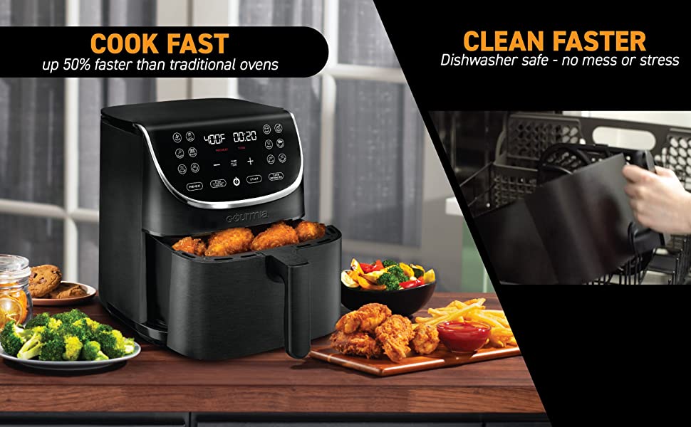 Tổng quan nồi chiên không dầu Gourmia