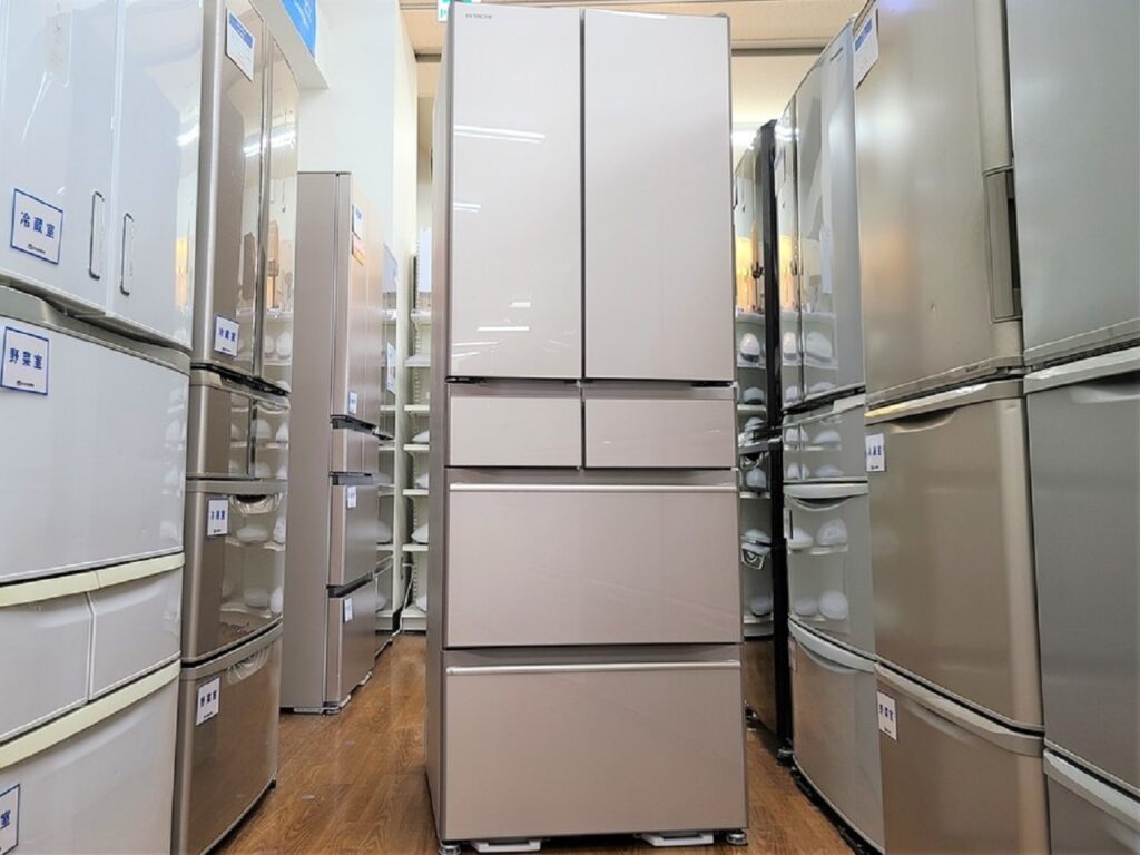 6 kinh nghiệm mua tủ lạnh Nhật bãi không bị độ chế, tủ lạnh bãi hãng nào tốt ? 3 SHOPBMO247.COM tu lanh hitachi r hw60r 7