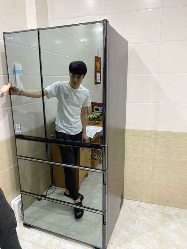 Tủ lạnh Hitachi R-HXC62T dung tích 617L, model 2023, cấp đông mềm - Ảnh 3