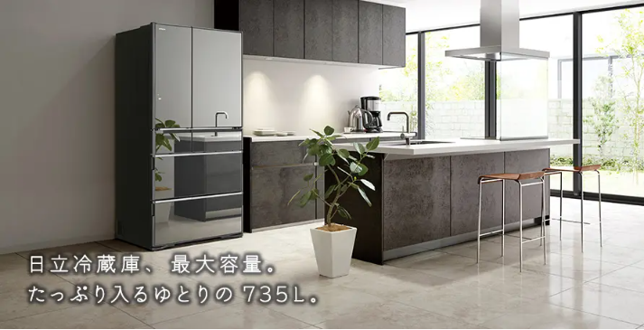 Tổng quan tủ lạnh Hitachi R-WXC74T