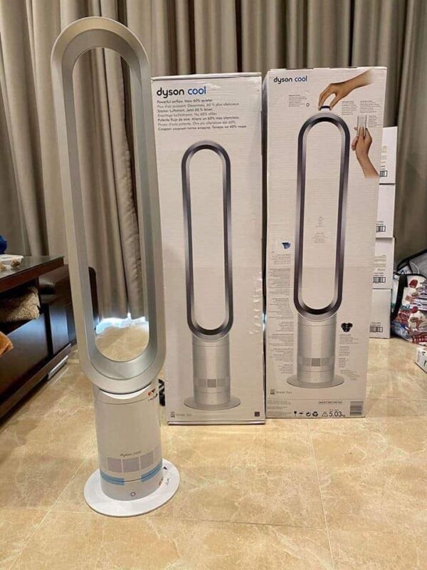 Quạt không cánh Dyson AM07 điều khiển từ xa, vận hành êm ái - Ảnh 3