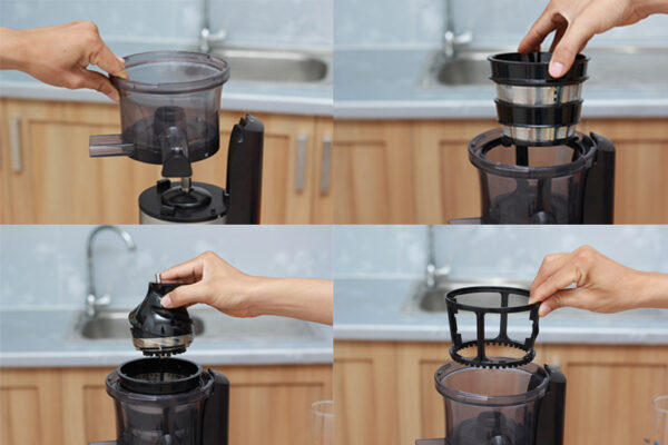 Máy ép chậm Panasonic MJ-L500SRA công suất lớn, ép đồ đông lạnh, đảm bảo dưỡng chất - Ảnh 3