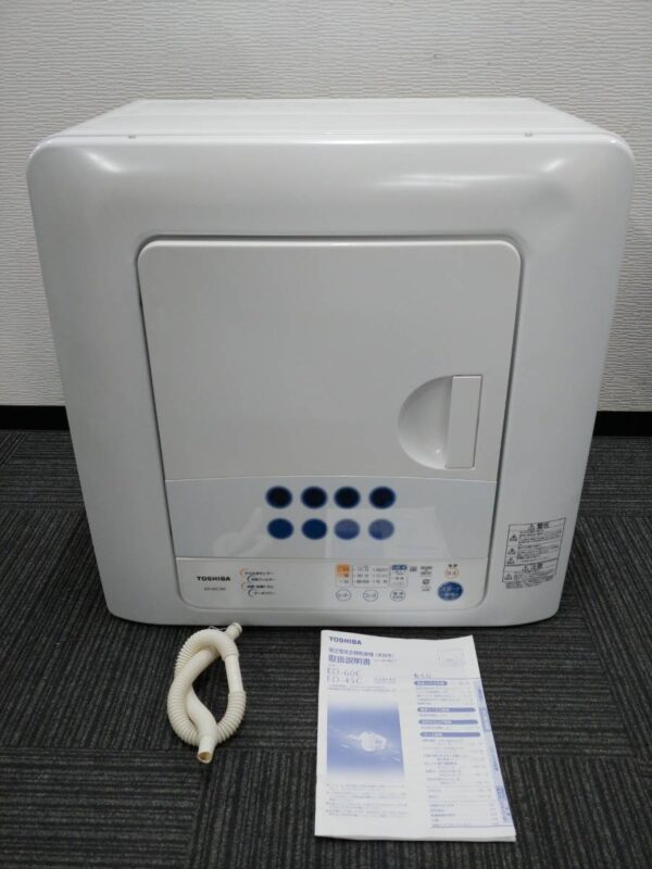 Máy sấy quần áo Toshiba ED-608 sấy nhanh, loại các bỏ hạt bụi nhỏ - Ảnh 2