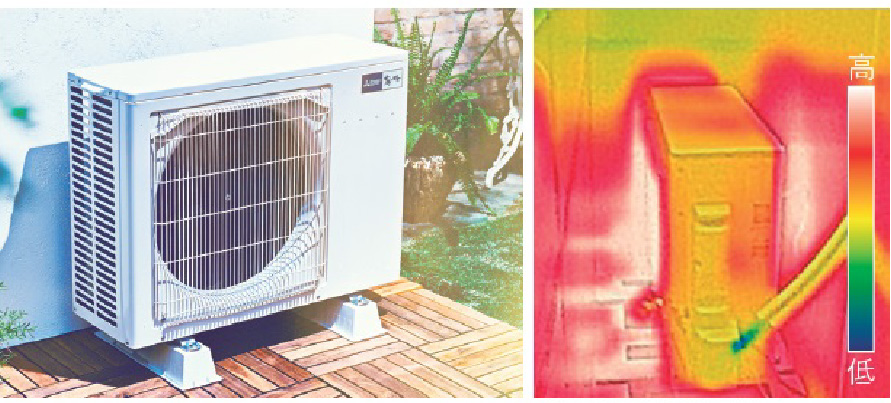 Dàn nóng chịu nhiệt độ ngoài trời đạt tới 50oC